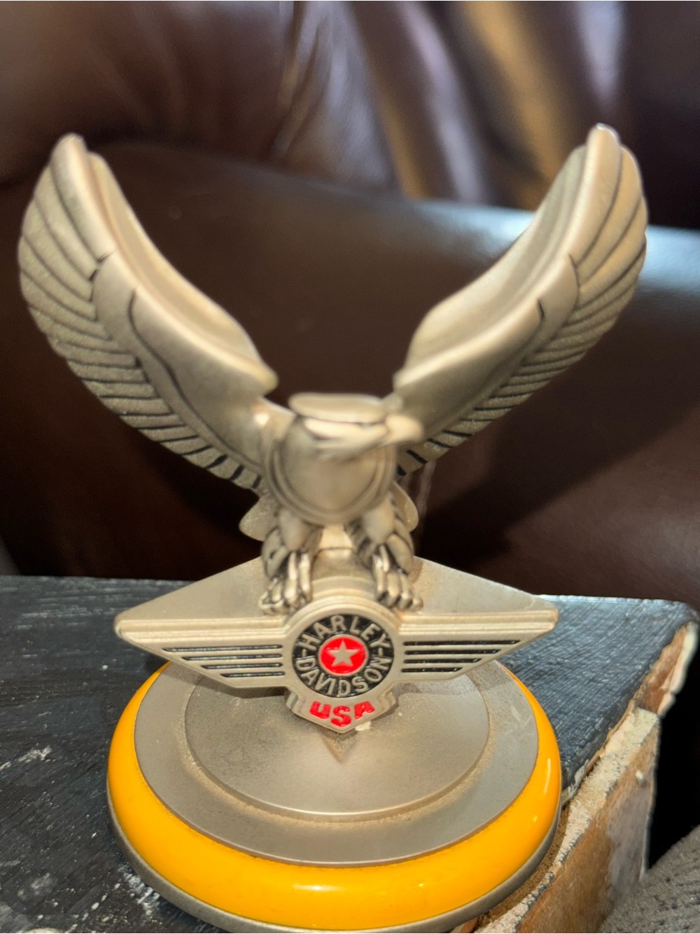 1998 Franklin Mint Official Licensed Product Harley-Davidson Silver Eagle - Picture 3 of 6
